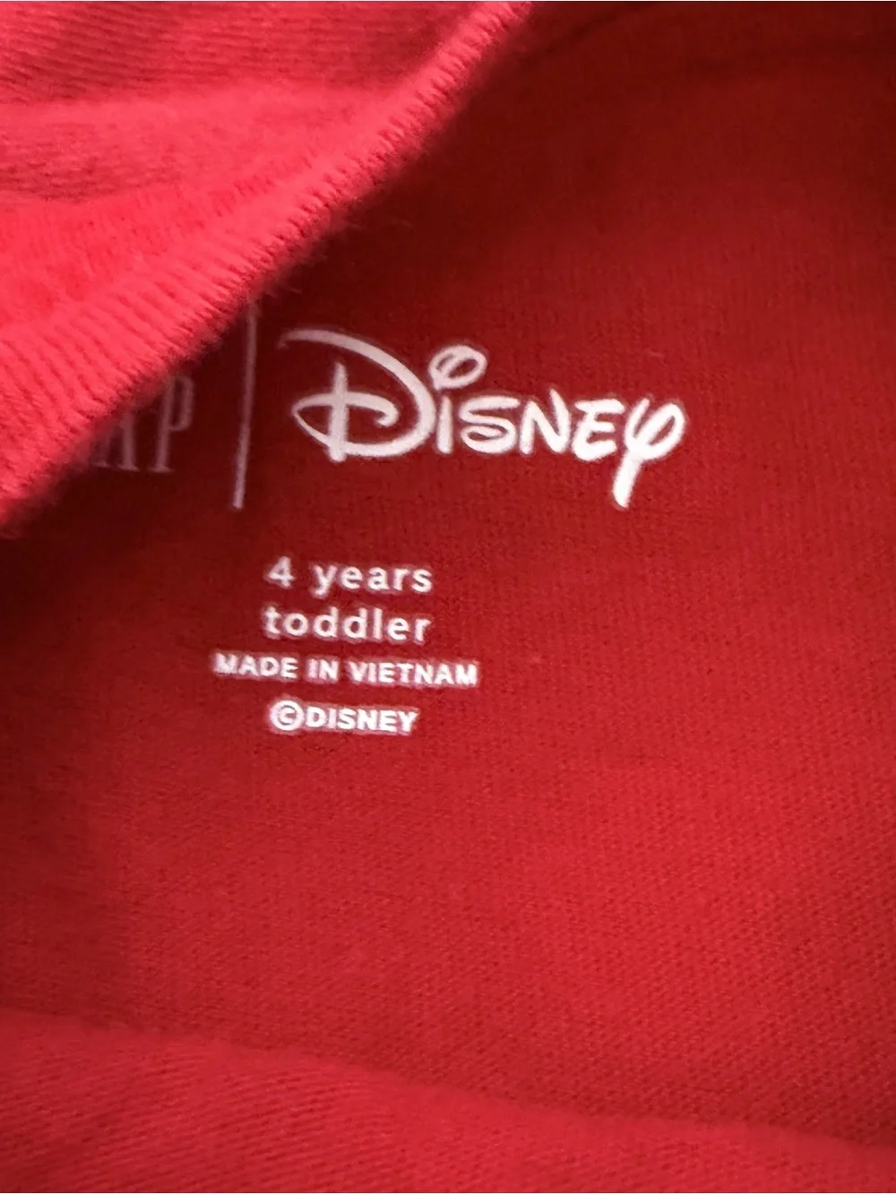 Gap Mickey Mouse sweatsuit and 2 Tops